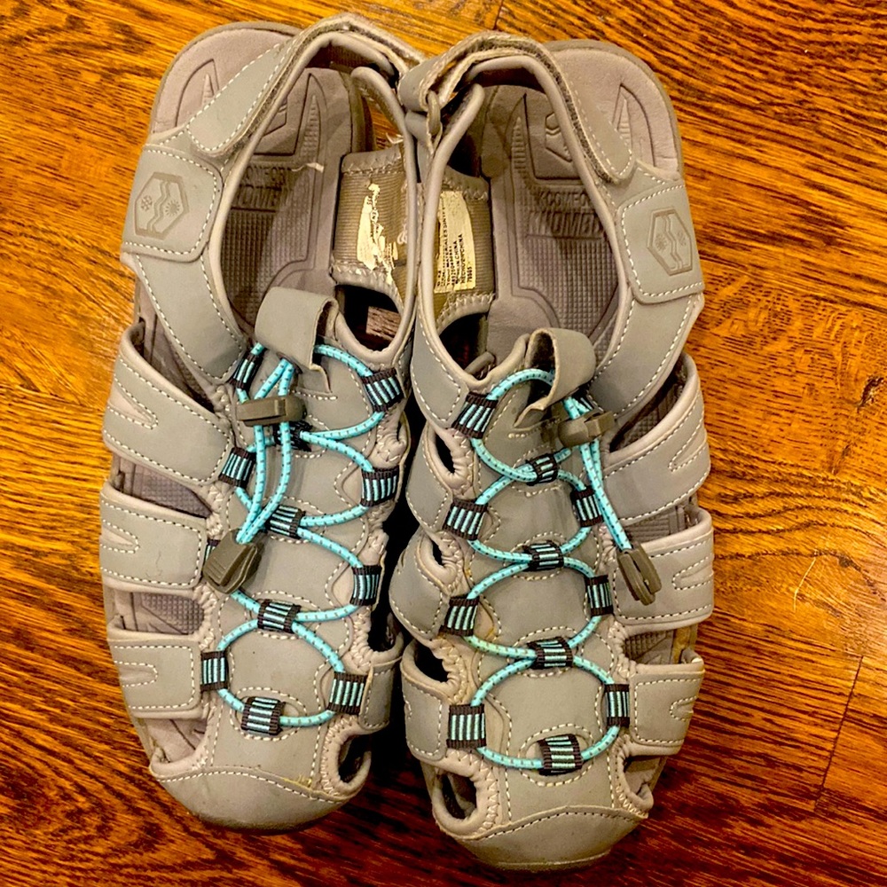 Khombo size 8m all weather sandal hiking water active all terrain gray t… - Picture 10 of 14